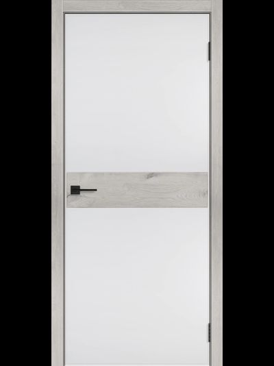 НЕФРИТ-1. БЕЛАЯ ЭМАЛЬ С ГОРИЗОНТАЛЬНОЙ ВСТАВКОЙ И НАЛИЧНИКАМИ в ЦВЕТЕ РУСТИК СЕРЫЙ