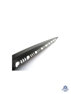 Нож подводный Epsealon Silex Titanium Green, титановое напыление