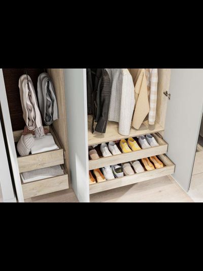 Этна Корпус шкафа 75 Дуб эндгрейн