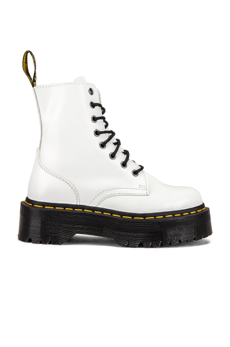 Ботинки Dr. Martens JADON на толстой подошве белые в Волгограде