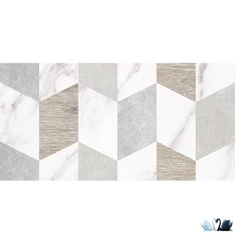 Плитка настенная Laparet Blanco белая мозаика 08-00-01-2678 20х40 см