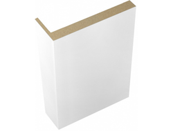 Наличник ПВХ Эмалит белый 8*70*2150 телескопический   [58536]