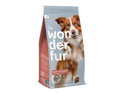 Wonderfur Adult All breeds Говядина/Рис для собак 800 гр