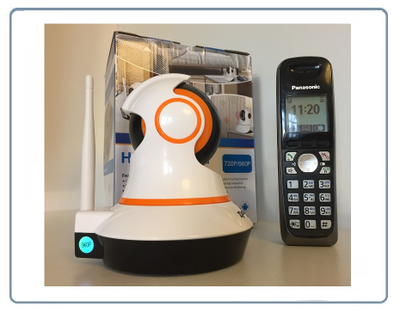 Zjuxin. Видеоняня моторизированная WiFi/LAN видеокамера с DVR, HD 960р (icSee)