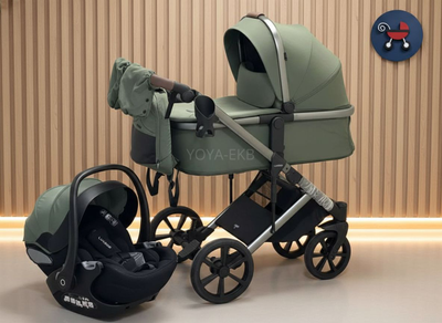 Детская коляска 3 в 1 Luxmom 710 Зеленый