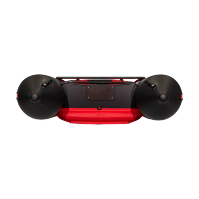 Моторная лодка Таймень NX 3600 НДНД PRO красный/черный