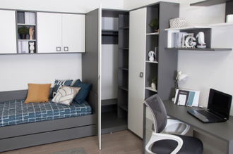 ВЕКТРА Шкаф 2-х дверный Ш2