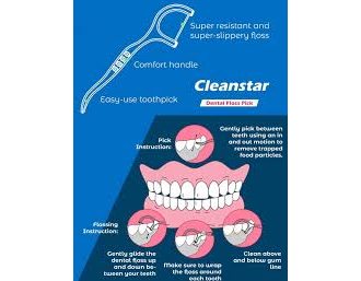 Dental Floss კბილის ძაფი 30 ც.