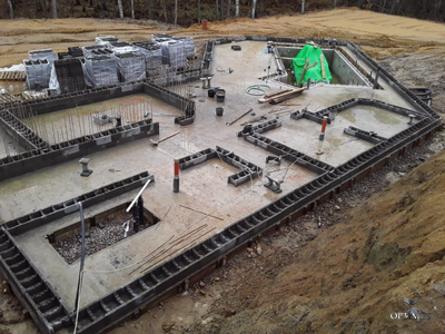 Бетонный блок, 300 мм