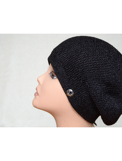 Вязаный берет весна лето италия Vizio фото