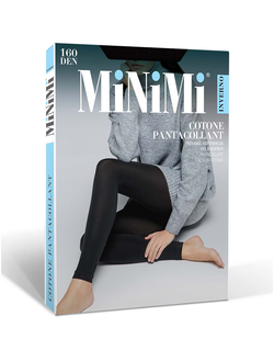 Леггинсы женские с хлопком MiNiMi Pantacollant Cotone 160 den