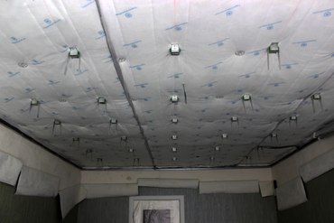 Устройство Термозвукоизола на потолок в квартире панельного дома ДСК