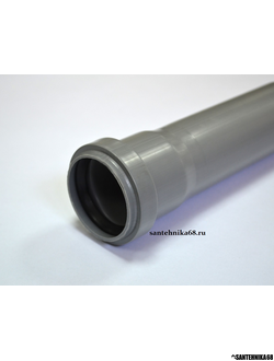 Труба для внутренней канализации ПОЛИТРОН Политэк диаметр 32 длина 150 250 500 750 1000 1500 2000мм