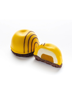 Пирожное Манго-маракуйя замороженное 12 шт х 95 гр. Kristof