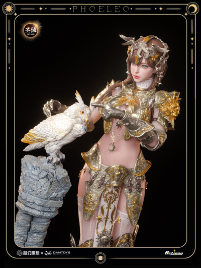 ПРЕДЗАКАЗ - Воительница в стиле фэнтази - Коллекционная фигурка 1/6 Deity Erosion Series White Owl Phoeleo Zinc Alloy Sculpted Hair ver (FSDE-01A) - Fusion Fantasy x DAMTOYS ?ЦЕНА: 31500 РУБ.?