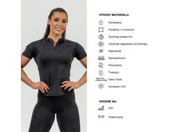 NEBBIA WOMEN'S COMPRESSION ZIPPER SHIRT INTENSE ULTIMATE 831