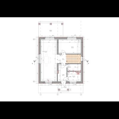 Двухэтажный дом с тремя спальнями 136.98 м² + 17.06м² (S5)