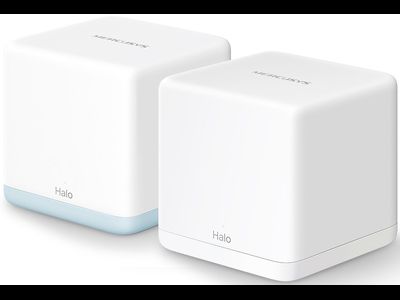 Бесшовный Mesh роутер MERCUSYS Halo H32G (2-pack) Белый