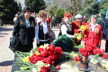 Сквер Славы 11.04.2022