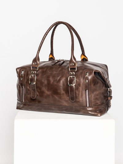 Кожаная дорожная сумка Ravenna Premium brown (арт. 4047-52)