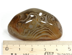 Сердолик, сардоникс, полировка, Индия (45*25*21 мм, 34 г) №28993