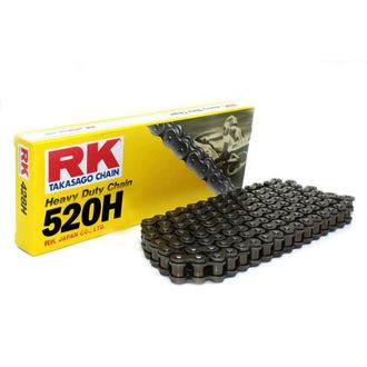 Цепь RK 520H-114 для мотоциклов до 250 (без сальников)