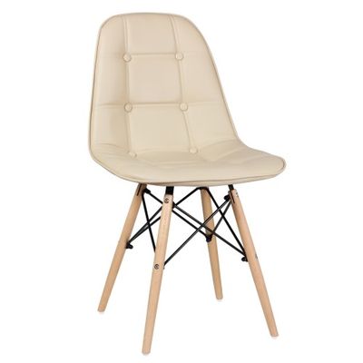 Дизайнерский стул «Квадро», WX-301 (бежевый)