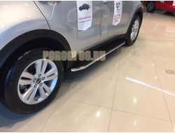 Пороги на Kia Sportage 4 (2016-…) Premium