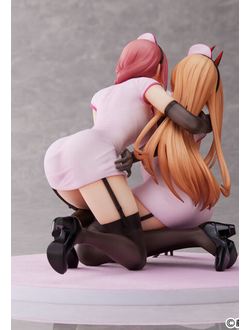 Фигурка 1/7 Пауэр и Макима (Power, Makima Nurse Ver.)