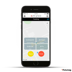 Гироскутер Kiwano KO-X 8.5 дюймов Green Blue