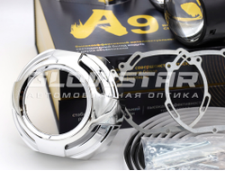 Aozoom A9 с крепежными рамками, масками, шпильками, герметиком Hot Pro (набор для рефлекторных фар)