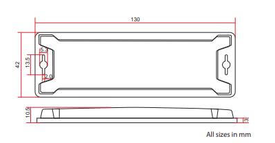 RFID метка UHF на металл Syndicate Rhino HT 13042, H3, 130x42x10.5 мм