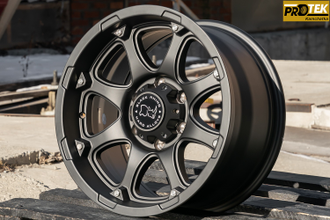 Комплект дисков R17 9,0J ET+12 6*139,7 Black Rhino Glamis Черный матовый (R696)