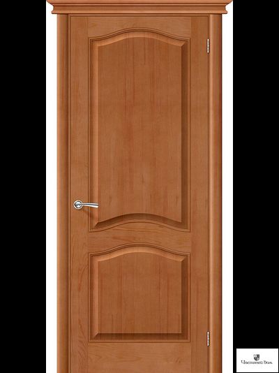 Дверь межкомнатная массив М7 Светлый лак Т-05