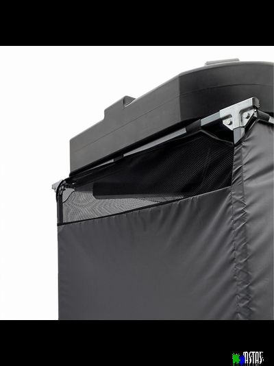 Кабина душевая дачная Rostok зеленая