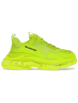 Кроссовки Balenciaga Triple S Fluorescent Green