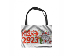 Сумка-шоппер  горизонтальная год Кролика №66