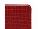 Ежедневник полудатированный А5 (138х213 мм) BRAUBERG "Alligator", под крокодиловую кожу, 192 л., крем. блок, золотой срез, красный, 124987
