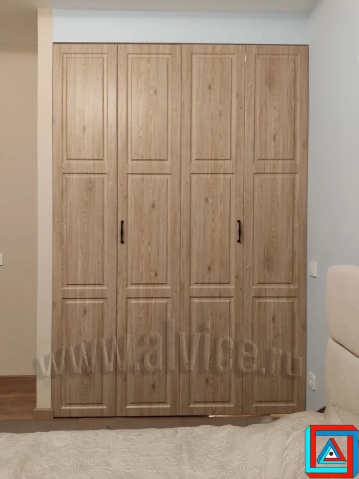 Фото 28 - Складные двери на базе фрезерованной МДФ