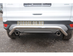 Защита заднего бампера скоба d60 для Ford Kuga 2016-…