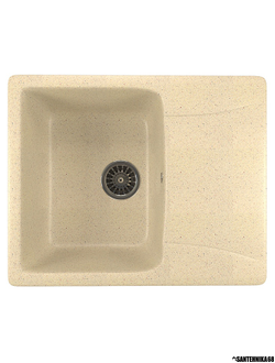 Мойки из искусственного мрамора MIXLINE ML-GM26 с крылом 470*580*190мм