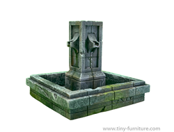 Town fountain (PAINTED)