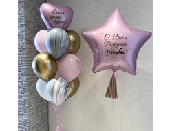 композиция "пудра хром"