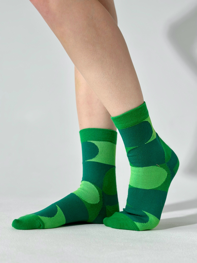 НОСКИ ПРИЯТНО "ГЕОМЕТРИЯ ЗЕЛЕНАЯ"