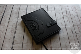 ежедневник из натуральной кожи, кожаный ежедневник, ежедневник с логотипом