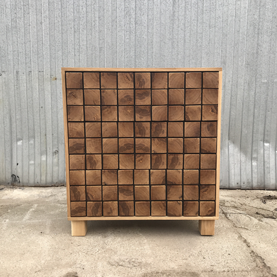 комод из спилов дуба