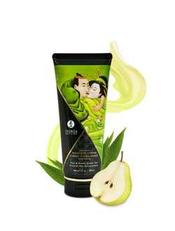 Массажный крем для тела Груша и экзотический зеленый чай серии Необыкновенные поцелуи, 200мл