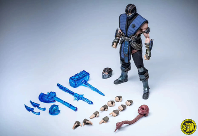 Саб-Зиро (серия Mortal Kombat) - Коллекционная фигурка 1/12 SCALE Freeze Action Figure (ZK001) -  JMTOYS