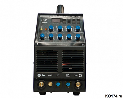 купить Сварочный инвертор TIG AuroraPRO IRONMAN 315 PULSE (TIG+MMA) в челябинске цена на сайте
