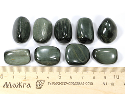 Кошачий глаз (кварцевый), галтовка в ассортименте, ЮАР (22-24 мм, 7-10 г) №28476